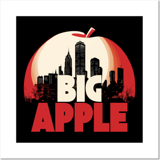 Big Apple - NY Tee Posters and Art